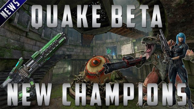 Quake Champions -  BETA, Weapons and Champions!