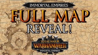 IMMORTAL EMPIRES Full Map REVEALED! - Warhammer 3