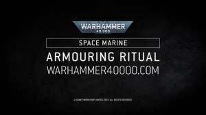 Warhammer , Space Marine Armouring Ritual Cinematic Trailer(0)