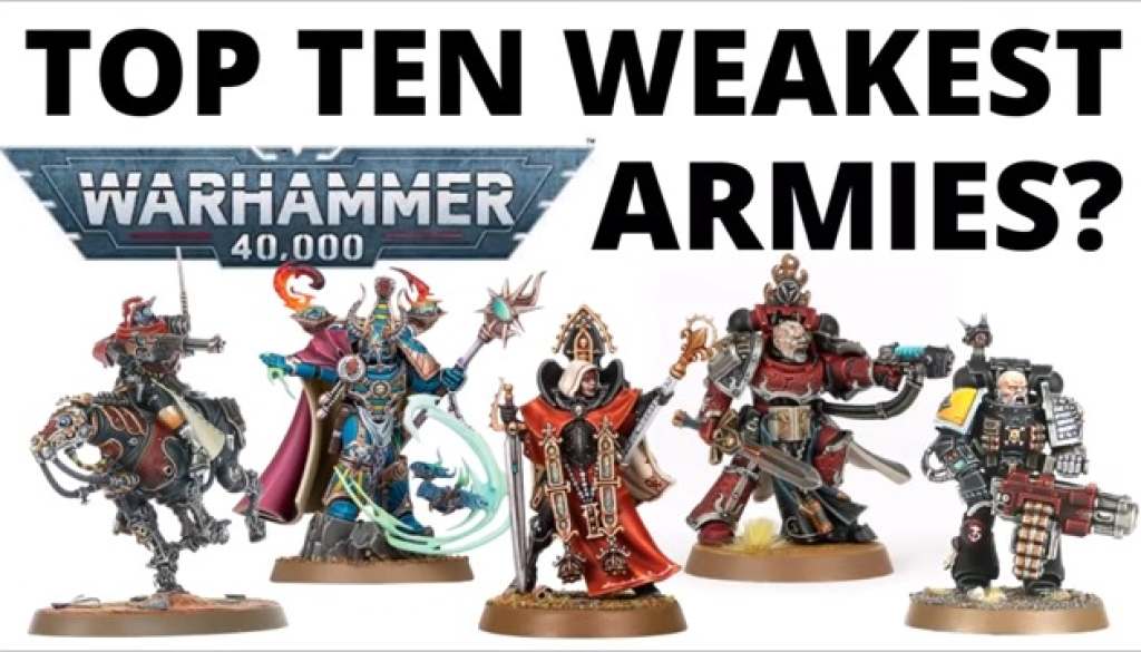 Top Ten Weakest Armies in Warhammer K - Win Rates and Why Theyre Struggling(0)