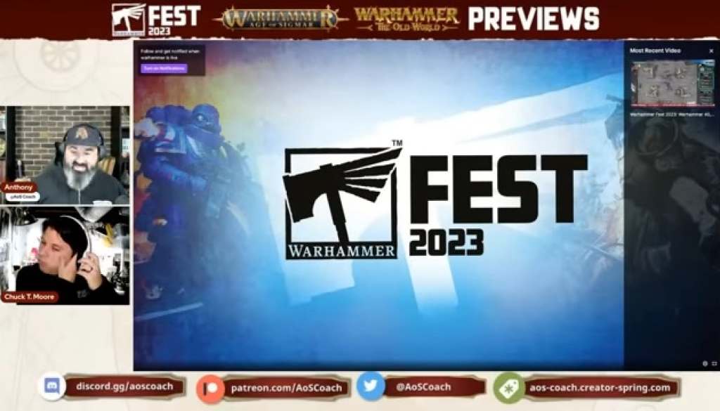 Warhammer Fest Watch Party(0)