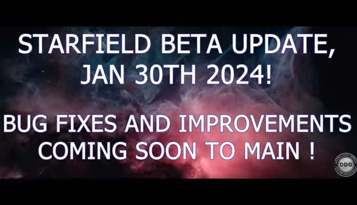 STARFIELD NEW UPDATE LIVE ON X-BOX AND PC JAN , (0)